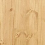 vidaXL Chaises à manger pliables lot de 4 Corona bois de pin massif