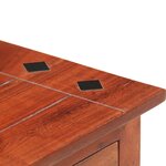 vidaXL Table de chevet 40 x 30 x 50 cm Bois d'acacia massif
