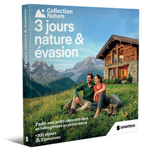 SMARTBOX - Coffret Cadeau 3 jours nature & évasion -  Séjour