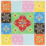 vidaXL Table Gigogne Marron 38 x 38 x 41 5 cm Bois de manguier massif