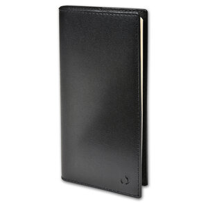 Agenda Planital + Répert. Soho noir ebene 8,8 x 17 cm QUOVADIS