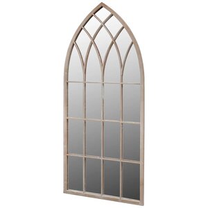 vidaXL Miroir de jardin d'arche gotique 50x115 cm Intérieur/extérieur