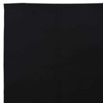 vidaXL Bande de auvent Noir 2.3 x 0.2 m Toile