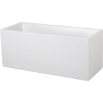 Jardinière 97 6 L - 99 5 x 39 x 43 cm - Blanc cérusé