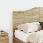 vidaXL Tête de lit Chêne Sonoma 120 cm Bois d'ingénierie
