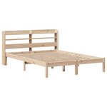 vidaXL Cadre de lit sans matelas 160x200 cm bois massif de pin