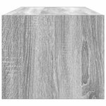 vidaXL Meuble TV sonoma gris 80x31x25 5 cm bois d'ingénierie