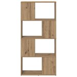 vidaXL Ensemble meuble TV Marron 60 x 24 x 125 5 cm Bois d'ingénierie