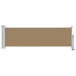 vidaXL Auvent latéral 100 x 300 cm 100  polyester fer acier
