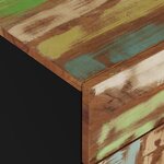 vidaXL Table de chevet 50x33x60cm Bois de récupération et d'ingénierie