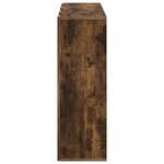 vidaXL Buffet Chêne fumé 88 5 x 29 x 84 5 cm