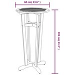 vidaXL Ensemble de bar 3 Pièces Bois d'acacia solide