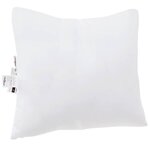 vidaXL Oreiller avec oreiller Blanc Polyester