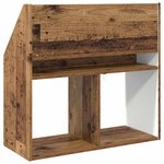 vidaXL Bibliothèque pour enfants Bois ancien 72 5 x 29 5 x 69 cm