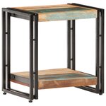 vidaXL Table d'appoint 40x30x40 cm Bois de récupération massif