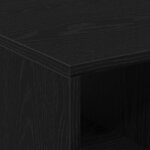 Table basse vidaXL Chêne noir 90x50x36 5 cm Bois reconstitué