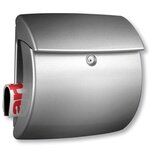 Burg-wächter boîte aux lettres kiel 886 si plastique argenté