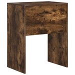 vidaXL Bureau Chêne fumé 60 x 40 x 76 cm Bois d'ingénierie