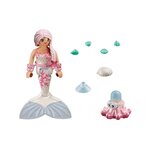 PLAYMOBIL 71477 - Sirène avec pieuvre à éclabousser
