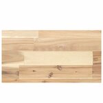 vidaXL Dessus de table 40x20x4 cm rectangulaire bois massif d'acacia