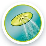 Smoby Toboggan Toboggan GM Bleu et vert citron