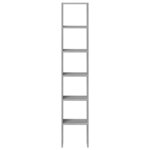 vidaXL Bibliothèques 2 Pièces empilable sonoma gris bois d'ingénierie