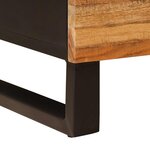 vidaXL Armoire de lit Marron 40 x 33 x 46 cm Bois de mangue massif