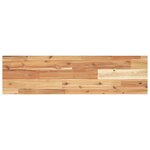 vidaXL Dessus de table rectangulaire 80x20x2 cm bois massif d'acacia