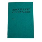 Piqûre 27x19 5cm Brouillard Journalier 40 Pages - X 10 - Exacompta