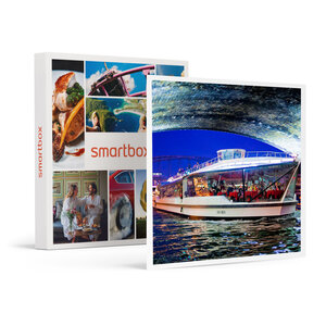 SMARTBOX - Coffret Cadeau Découverte de Paris lors d’un dîner croisière Excellence sur la Seine pour 2 adultes et 2 enfants - Gastronomie