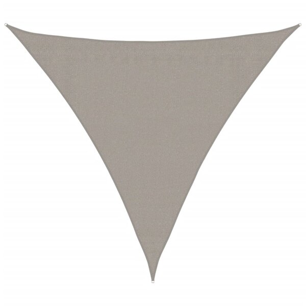 vidaXL Voile d'ombrage 160 g/m² triangulaire 3 6x3 6x3 6 m PEHD