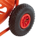 vidaXL Chariot d'enrouleur pour tuyau de 140 m 3/4" acier