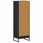 vidaXL Bibliothèque Chêne noir 80 x 30 x 155 cm Bois d'ingénierie