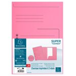 Paquet de 25 chemises 2 rabats SUPER 250 Contact - 24x32cm EXACOMPTA