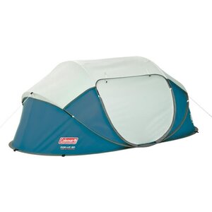 TENTE 2 PERSONNES COLEMAN GALIANO 2 BLEUE - imperméable 2000mm - 1 chambre - ultra compacte et legere - toile anti-uv - idéal festiv