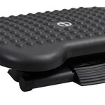 vidaXL Repose-pieds Noir 46x34 5x11 cm