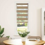 vidaXL Store zèbre marron sable largeur du tissu 35 9 cm polyester