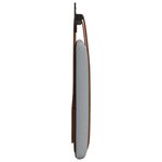 vidaXL Tête de lit suspendue Gris clair PU antique