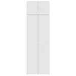 vidaXL Armoire de rangement blanc 70x42 5x225 cm bois d'ingénierie