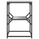 vidaXL Table d'appoint Gris Sonoma 41 x 40 x 60 cm