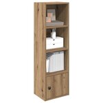 vidaXL Bibliothèque chêne artisanal 31x24x102 cm bois d'ingénierie