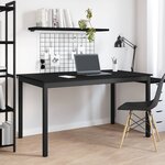 vidaXL Table de salle à manger / Table de repas MÉTAL