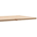 vidaXL Dessus de table 2 Pièces 70x35x2 5cm rectangulaire bois pin massif