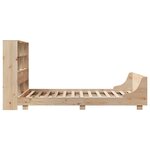 vidaXL Cadre de lit sans matelas 140x200 cm bois massif de pin