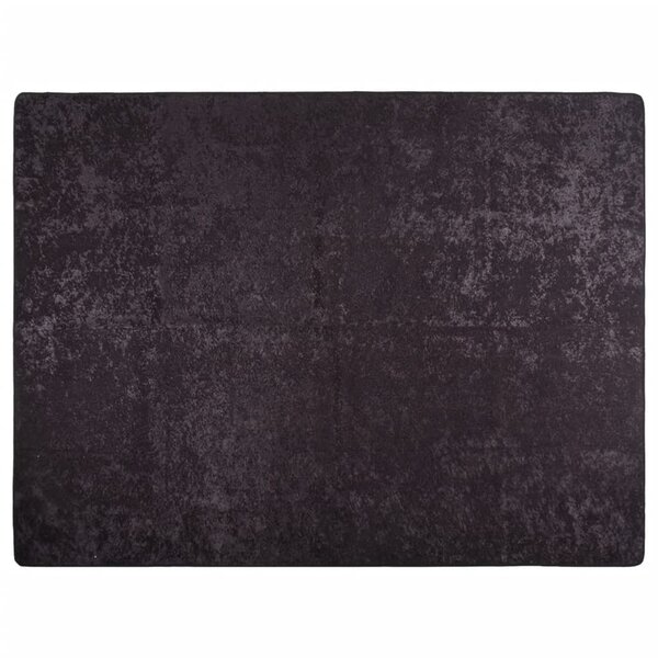 vidaXL Tapis lavable anthracite 400x300 cm antidérapant