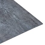vidaXL Dalles de plancher autoadhésives 20 Pièces PVC 1 86 m² marbre gris
