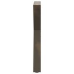 vidaXL Pieds de table à manger 2 pièces Acier naturel 50 x (72-73 3) cm Acier