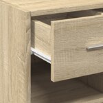 vidaXL Buffet chêne sonoma 45x42 5x93 cm bois d'ingénierie