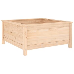 vidaXL Jardinière 82 5x82 5x39 cm bois de pin massif