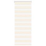 vidaXL Store zèbre beige marbré largeur du tissu 55 9 cm polyester